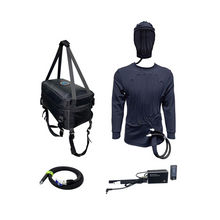 Load image into Gallery viewer, COMPCOOLER Motorcycle Rider Solo ICE Chest Unit with Detachable Hoodie Cooling T-shirt 12V FC Mode