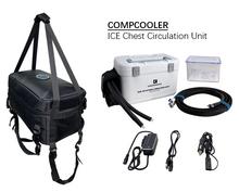 Load image into Gallery viewer, COMPCOOLER Motorcycle Rider Solo ICE Chest Cooling System 6.0L Chest 12V DC Flow Control Mode