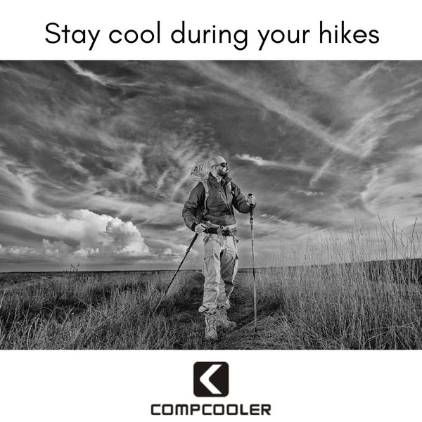 Stay cool during your hikes with a body cooling system