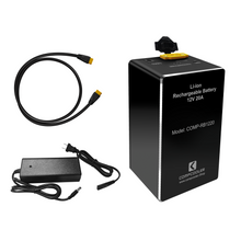 Load image into Gallery viewer, COMPCOOLER 12V 20A 240W Rechargeable Battery and Charger