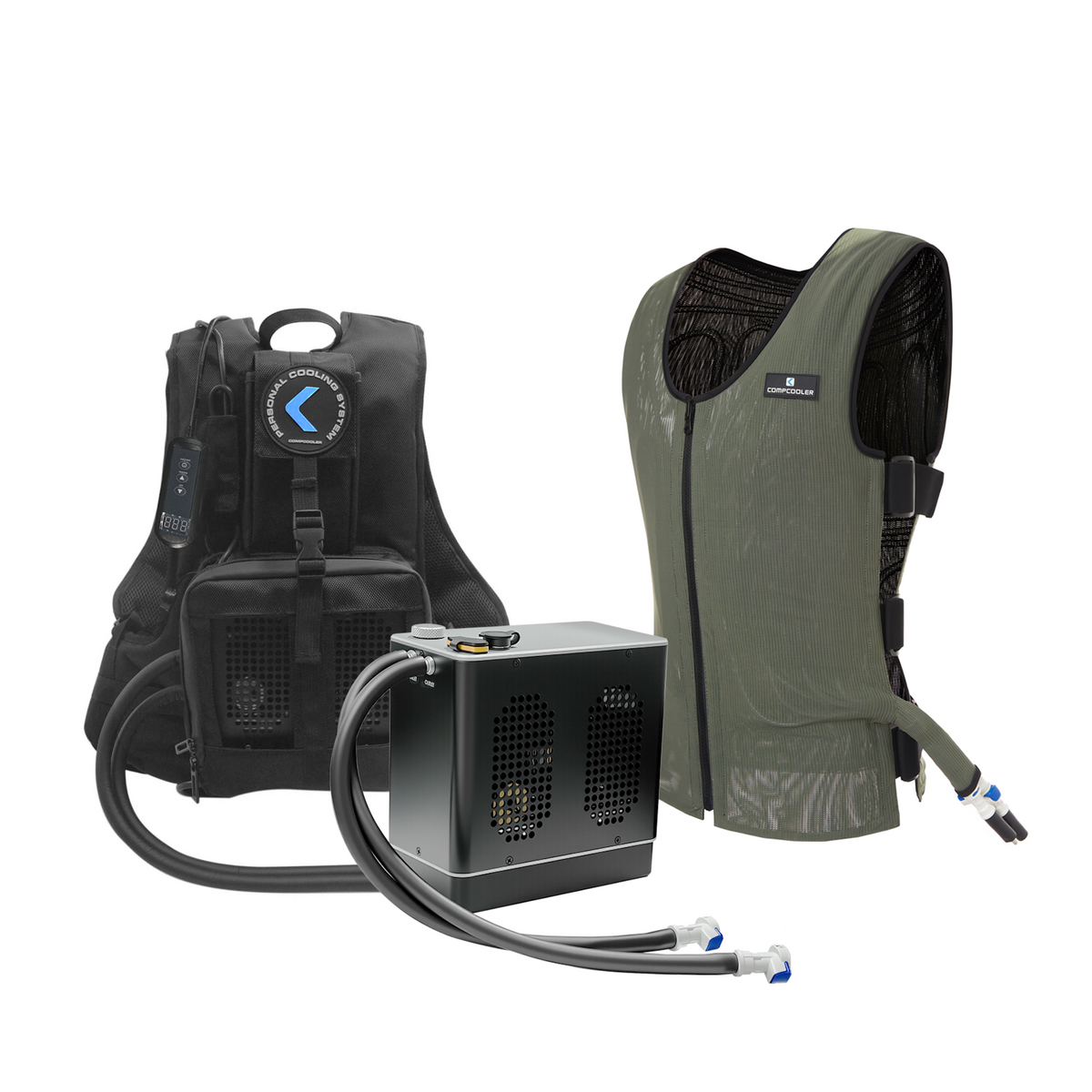 COMPCOOLER Backpack Chiller Cooling System 150W, Powered by DC12V 20A