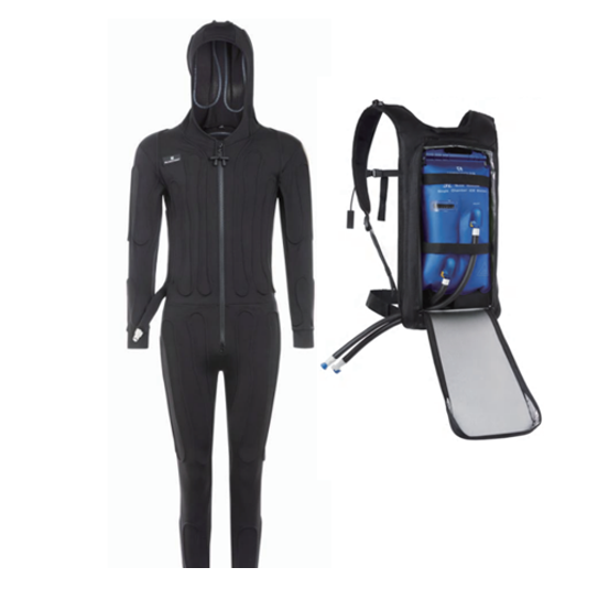 COMPCOOLER Backpack Full Body Cooling System with 3.0L Bladder Flow Co