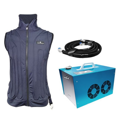 COMPCOOLER Indoor Refrigeration Chiller Cooling System AC 110V High Collar Cooling Vest