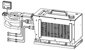 COMPCOOLER Racing Driver Cooling Unit PRO 400W Cooling Capacity 12/24V DC with 4" Air Duct