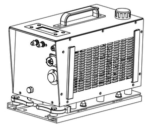 COMPCOOLER Racing Driver Cooling Unit PRO 400W Cooling Capacity 12/24V DC with 4" Air Duct