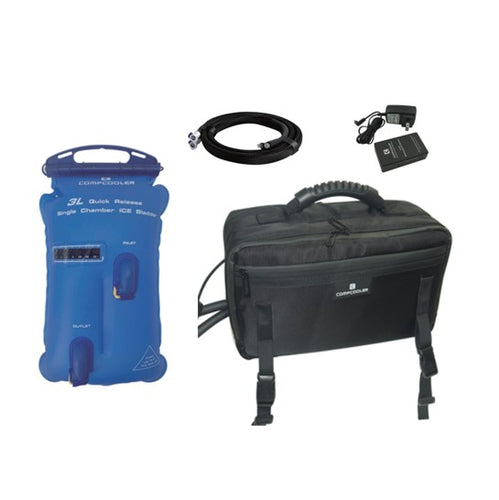 COMPCOOLER Handcarry ICE Water Circulation Unit 3.0L Temp Control 7.4V Battery