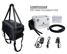 Load image into Gallery viewer, COMPCOOLER Motorcycle Rider Solo ICE Chest Unit with Detachable Hoodie Cooling T-shirt 12V FC Mode