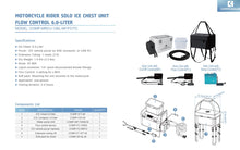 Load image into Gallery viewer, COMPCOOLER Motorcycle Rider ICE Chest Circulation Unit  6.0L Flow Control