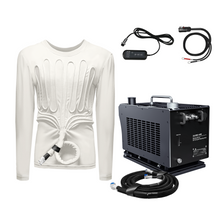 Load image into Gallery viewer, COMPCOOLER Racing Driver Cooling Unit PRO 400W with Fire Resistant Long Sleeve Cooling T-shirt
