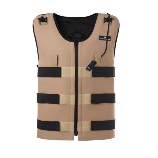 COMPCOOLER Beige UniVest ICE Cooling System 2.5L Bladder Flow Control