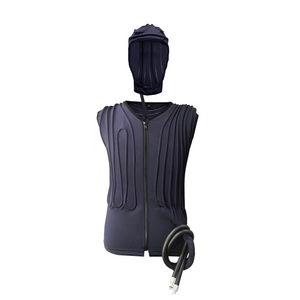 COMPCOOLER Backpack ICE Water Cooling System V-Neck Hoodie Vest 3.0 L detachable bladder Flow Control Mode