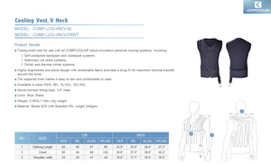 COMPCOOLER V-Neck Liquid Cooling Vest