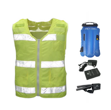 Load image into Gallery viewer, COMPCOOLER Hi-visibility UniVest ICE Cooling System 2.5L Bladder ON/OFF Mode
