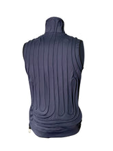Load image into Gallery viewer, COMPCOOLER Neck Cooling Vest with Front Zipper Blue Stretchable fabric