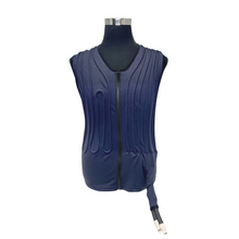 Load image into Gallery viewer, COMPCOOLER Liquid Cooling Vest with Front Zipper Blue Stretchable fabric