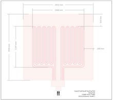 Load image into Gallery viewer, Liquid Cooling &amp; Heating Pad/Blanket Single/Full/King Size