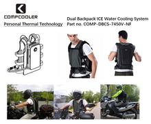 Load image into Gallery viewer, COMPCOOLER Dual Backpack ICE Water Cooling System 5.0 L Bladder Flow Control Mode
