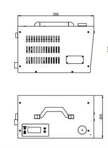 COMPCOOLER Handcarry Chiller Unit 24V DC and 110V Operated