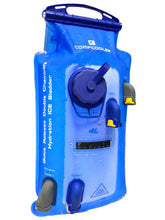Load image into Gallery viewer, COMPCOOLER Dual Chambers Quick Release Hydration Bladder (4.0 L)