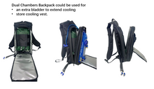 Load image into Gallery viewer, COMPCOOLER Dual Backpack ICE Water Cooling System 5.0 L Bladder ON/OFF Mode