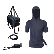 Load image into Gallery viewer, COMPCOOLER Motorcycle Rider Solo ICE Chest Cooling System 6.0L Chest Hoodie T-shirt 12V DC Flow Control Mode