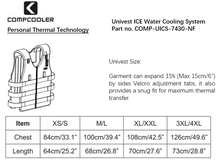 Load image into Gallery viewer, COMPCOOLER Black UniVest ICE Cooling System 3.0L Bladder ON/OFF Mode