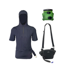 Load image into Gallery viewer, COMPCOOLER Waistpack ICE Water Cooling System 1.5L Bladder Hoodie Cooling T-shirt On/Off Mode