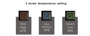 3 levels temperature setting Rider Graphene heating vest